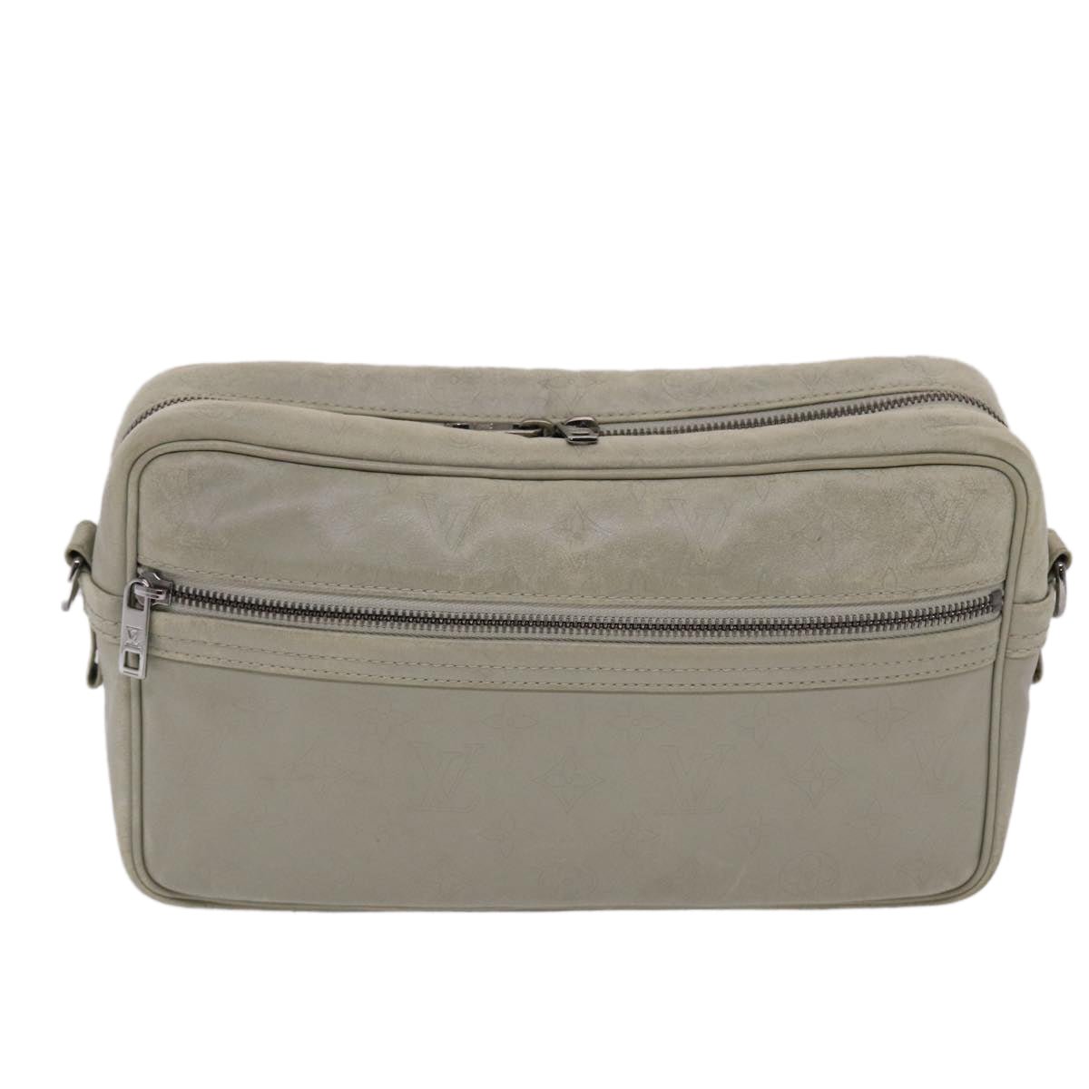 LOUIS VUITTON Monogram Difference Ilvington Shoulder Bag White M92356 Auth 49657 | AlmaBagz