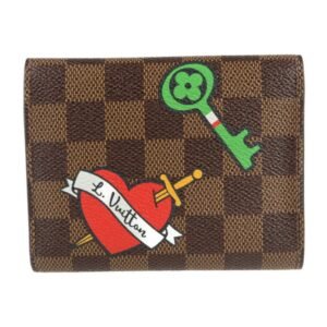 Louis Vuitton Brown Canvas  wallet accessories | AlmaBagz