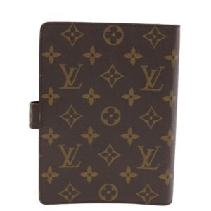 LOUIS VUITTON Monogram Agenda MM Day Planner Cover R20105 LV Auth 49692 | AlmaBagz
