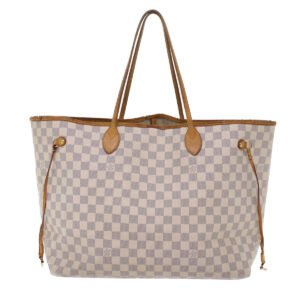 LOUIS VUITTON Damier Azur Neverfull GM Tote Bag N41360 LV Auth 49735 | AlmaBagz