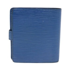 LOUIS VUITTON Epi Wallet Blue LV Auth 49838 | AlmaBagz