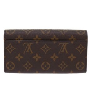 LOUIS VUITTON Monogram Portefeuille Sarah Long Wallet M60531 LV Auth 49959A | AlmaBagz