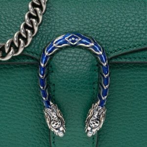 Gucci Small Dionysus Shoulder Bag in Green | AlmaBagz