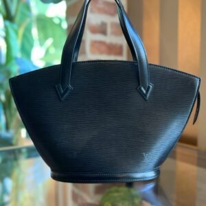 LOUIS VUITTON Saint Jacques PM Epi Black | AlmaBagz