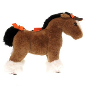 HERMES Plush Doll acrylic Brown Elmy PPM | AlmaBagz