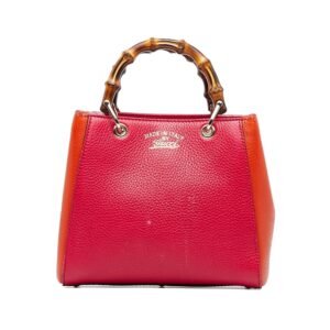 Gucci Bamboo Shopper Small Bicolor | AlmaBagz