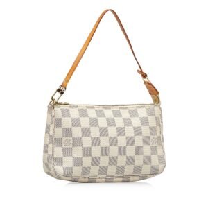 LOUIS VUITTON Damier Azur Pochette Accessoires Baguette | AlmaBagz