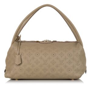 Louis Vuitton Galatea MM Brown Monogram Mahina | AlmaBagz