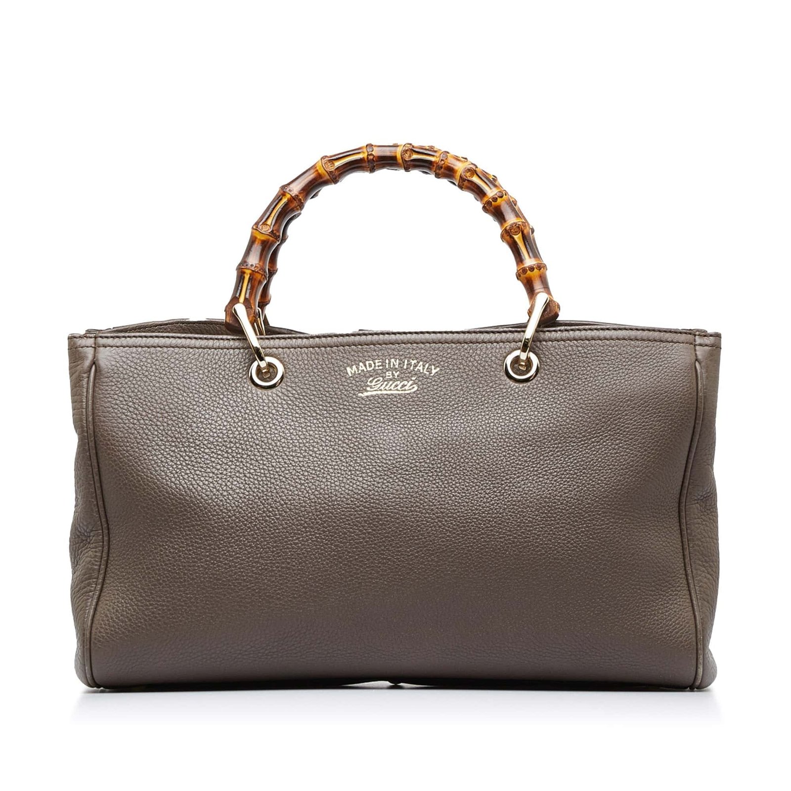 Gucci Bamboo Shopper Medium Brown | AlmaBagz