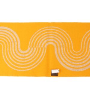 Hermes Yellow & Beige Cashmere Scarf. | AlmaBagz
