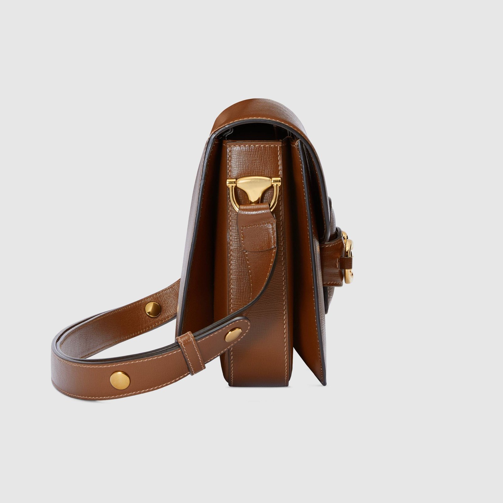 Gucci 1955 Horsebit Shoulder Bag Brown | AlmaBagz - Image 3