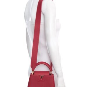 Louis Vuitton Scarlet Mini Capucines Handbag | AlmaBagz