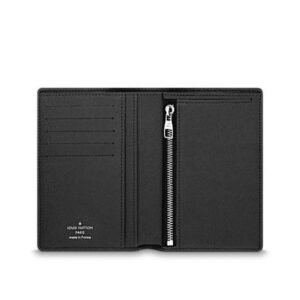 Louis Vuitton Regular Wallet Taiga Black | AlmaBagz