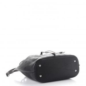 Louis Vuitton Girolata Handbag Mahina Noir | AlmaBagz