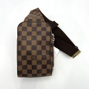 Louis Vuitton Damier Ebene Geronimos - Brown Shoulder Bags, Handbags lv8863fd | AlmaBagz
