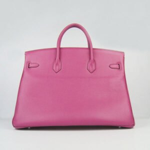Hermes Birkin 35cm Togo Leather Handbags 6099 Peach Silver | AlmaBagz