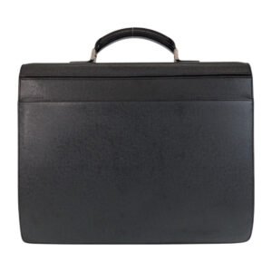 LOUIS VUITTON Business bag M31052 leather Ardoise Black SilverMetal Business bag briefcase Taiga Robusto 1 mens Used | AlmaBagz