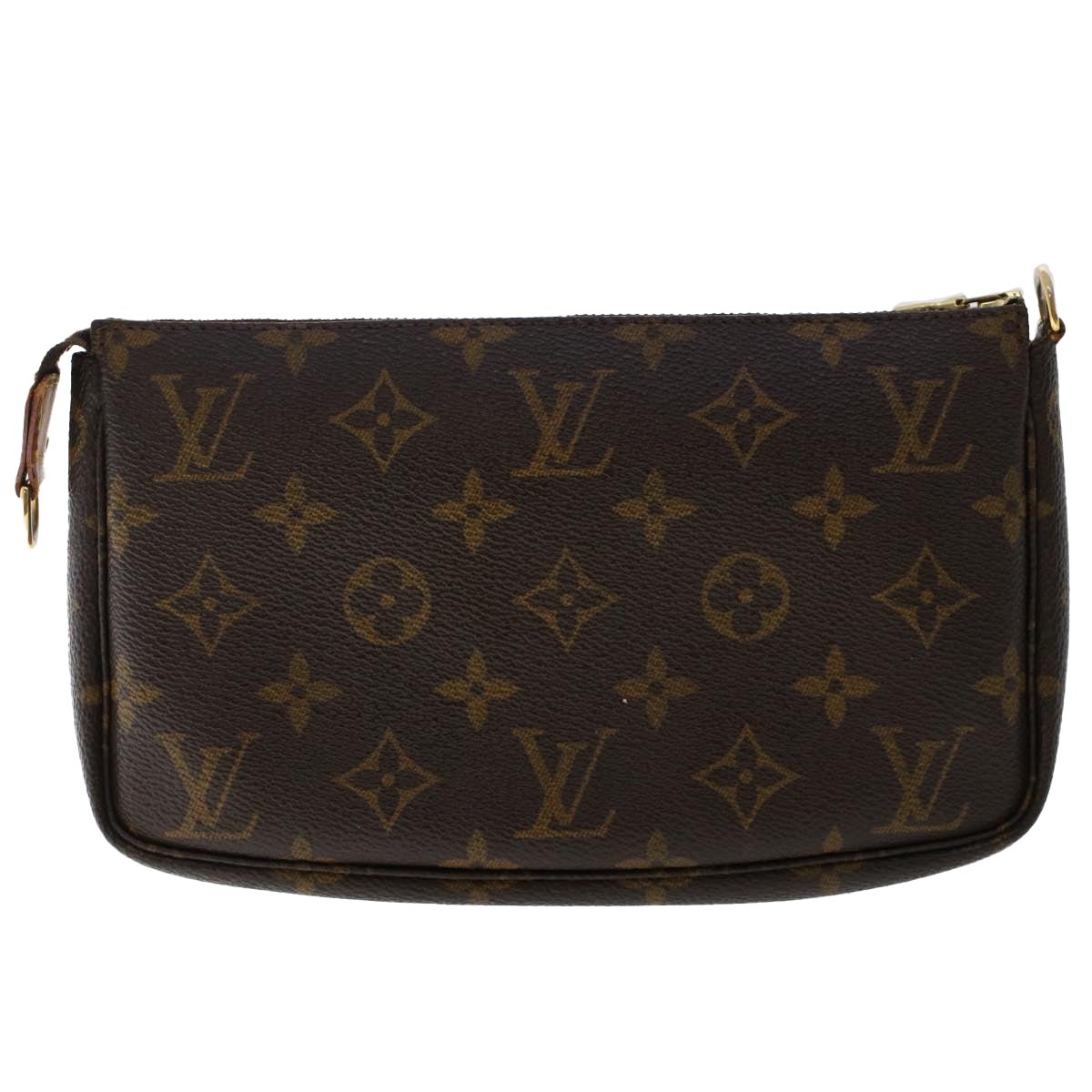 LOUIS VUITTON Monogram Pochette Accessoires Pouch M51980 LV Auth 50011 | AlmaBagz