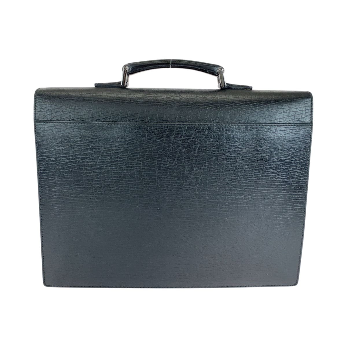 GUCCI Business bag 34044 leather Black SilverMetal Business bag handbag Cinghiale Darres mens Used | AlmaBagz