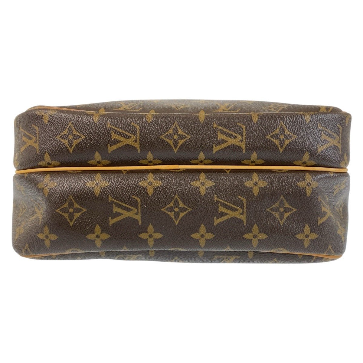 LOUIS VUITTON Shoulder Bag M45254 PVC Brown Gold Metal Shoulder Bag Messenger bag Monogram Reporter PM Women Used | AlmaBagz - Image 5