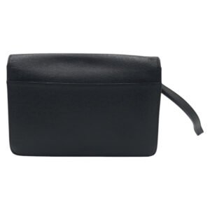LOUIS VUITTON Clutch bag M30782 leather black Clutch bag business bag Taiga ardwards Selenga mens Used | AlmaBagz