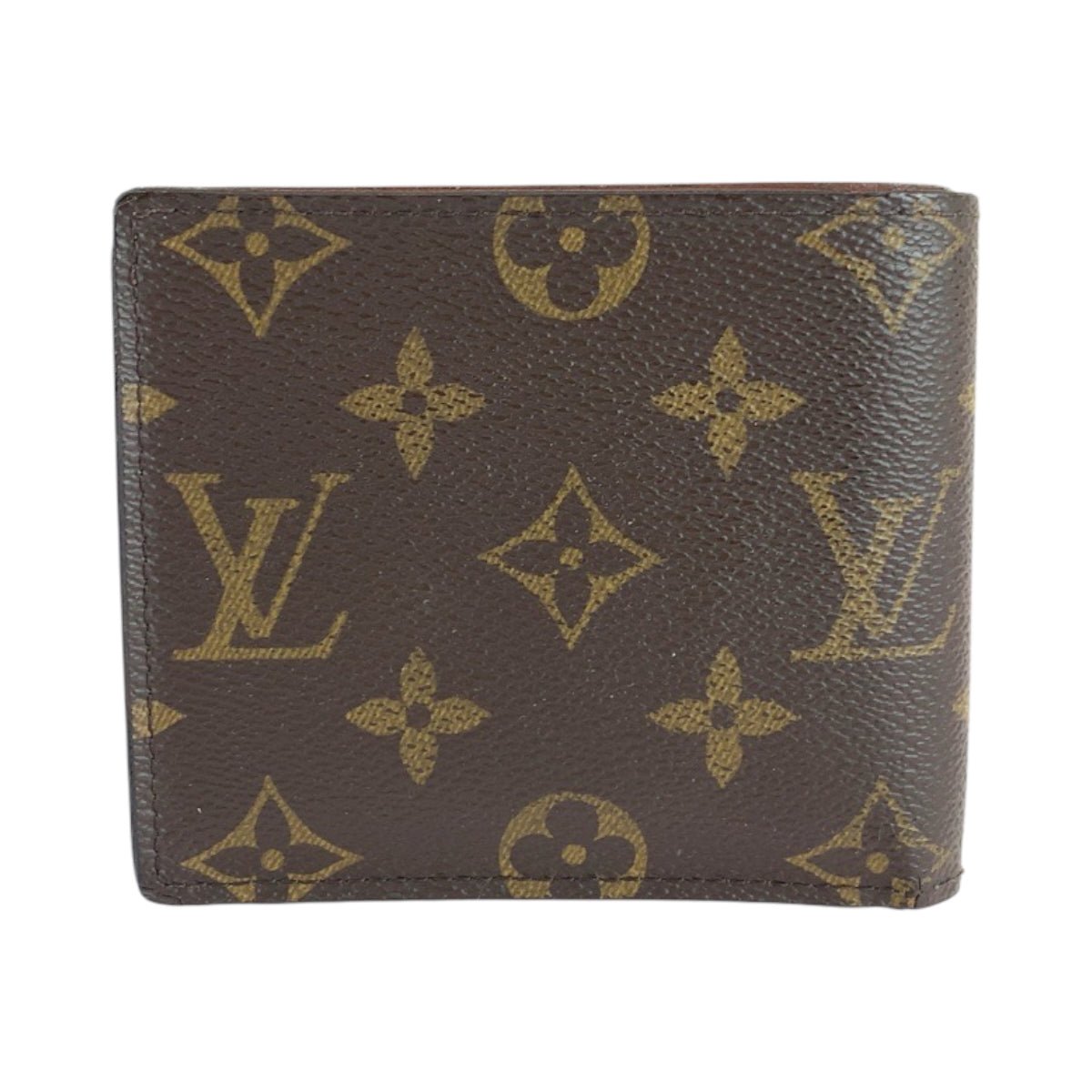 LOUIS VUITTON Bifold Wallet M61675 PVC Brown Folding wallet Compact wallet Monogram Portefeuille Marco mens Used | AlmaBagz