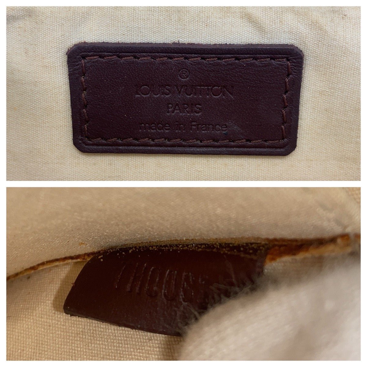 LOUIS VUITTON Shoulder Bag M92219 Canvas, Leather Pink Brown Gold Metal Shoulder Bag pochette Monogram mini Juliet MM Women Used | AlmaBagz - Image 3