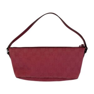 GUCCI Handbag 07198 GG canvas Red | AlmaBagz