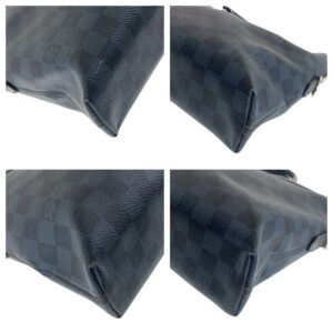 LOUIS VUITTON Business bag N48260 PVC, Leather Black SilverMetal Business bag Briefcase 2way Damier Graphite Porto Documentaion NM mens Used | AlmaBagz