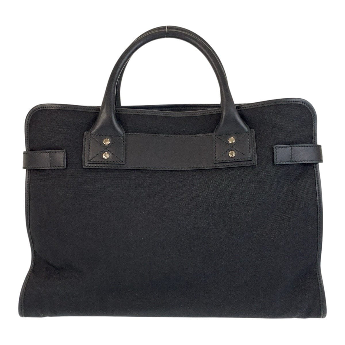 GUCCI Business bag 246410 Nylon, Leather black Business bag briefcase Sherry line mens Used | AlmaBagz