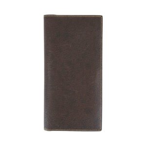 GUCCI Long Wallet Purse 034 001 0908 leather Brown Gold Metal Long Wallet Purse Old Gucci mens Used | AlmaBagz