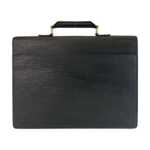LOUIS VUITTON Business bag M54422 leather Black GoldMetal Business bag briefcase Epi Serviet Conseiller mens Used | AlmaBagz