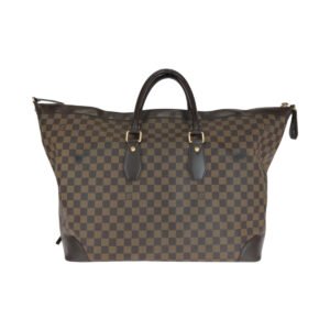 LOUIS VUITTON Boston Duffel bag N41537 PVC Brown Boston Duffel bag Handbag Damier Vaslab Women Used | AlmaBagz