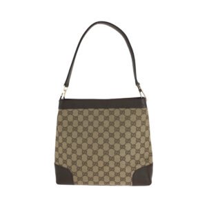 GUCCI Shoulder Bag 001 4231 GG canvas Brown One Shoulder Bag Women Used | AlmaBagz