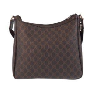 GUCCI Shoulder Bag 264219 GG Supreme Canvas Brown Gold Metal Shoulder Bag Messenger bag Women Used | AlmaBagz