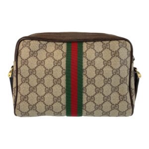 GUCCI Shoulder Bag 51 01 3552 GG Supreme Canvas beige Sherry line Old Gucci | AlmaBagz
