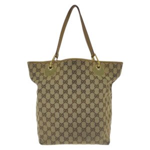 GUCCI Tote Bag 120836 GG canvas beige | AlmaBagz