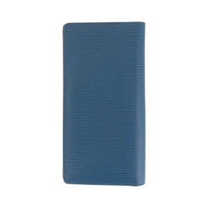 LOUIS VUITTON Long Wallet Purse M60616 leather blue Epi Portefeuille Braza | AlmaBagz