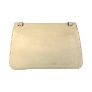 GUCCI Shoulder Bag 370826 leather Ivory Bamboo Daily Flap | AlmaBagz