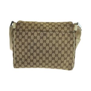 GUCCI Shoulder Bag 146236 GG canvas beige | AlmaBagz
