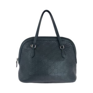 GUCCI Shoulder Bag 420023 leather black Guccisima | AlmaBagz