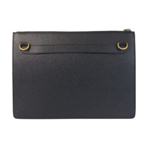 GUCCI Shoulder Bag 450976 leather black Sherry line | AlmaBagz