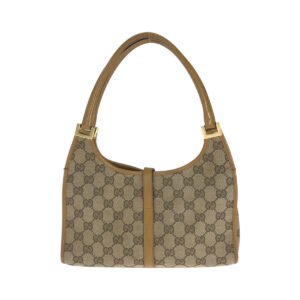 GUCCI Shoulder Bag 002 1068 GG canvas beige Jackie | AlmaBagz