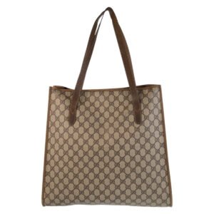 GUCCI Tote Bag 92 02 998 GG Supreme Canvas beige Old Gucci | AlmaBagz
