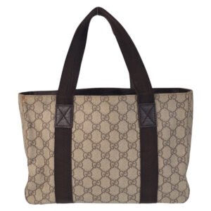 GUCCI Tote Bag 141976 GG Supreme Canvas beige | AlmaBagz