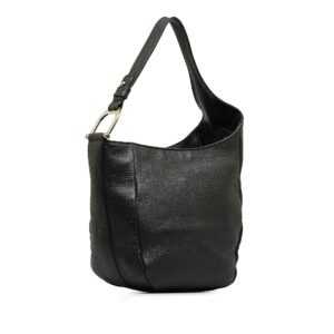 Gucci Greenwich Hobo Black Leather | AlmaBagz