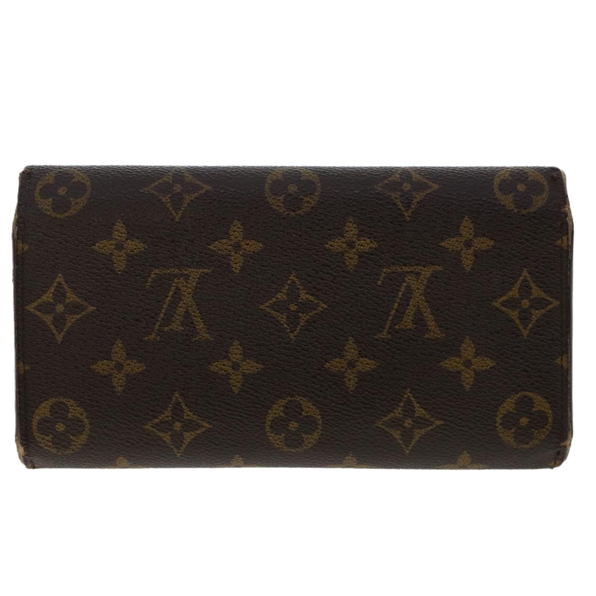 LOUIS VUITTON Monogram Portefeuille International Long Wallet M61217 Auth 50212 | AlmaBagz