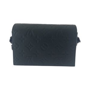 LOUIS VUITTON Shoulder Bag M81746 leather Noir Black Black Metal Monogram steamer wearable wallet | AlmaBagz