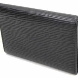 Louis Vuitton Black Leather Multicles wallet accessories | AlmaBagz