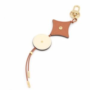 Louis Vuitton Gold Leather Flower wallet accessories | AlmaBagz